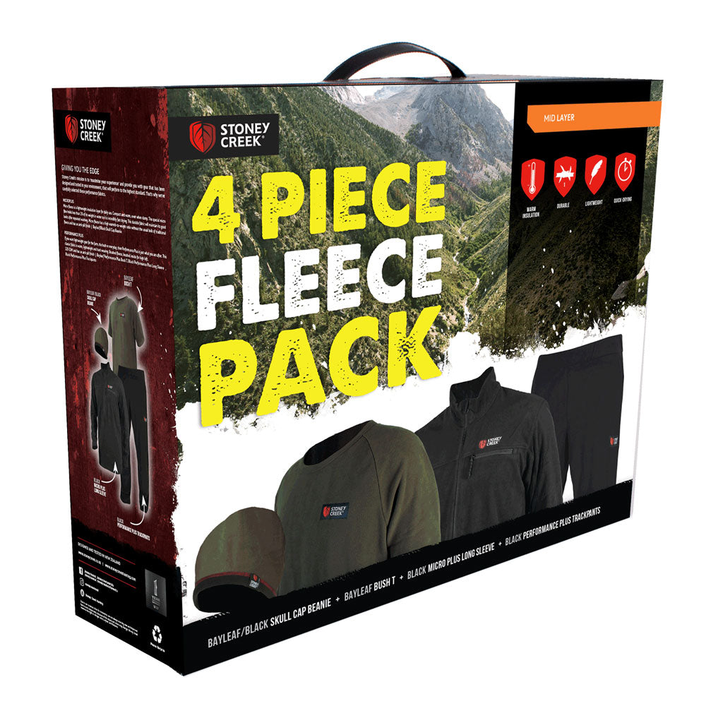 Stoney Creek 4PC Fleece Pack