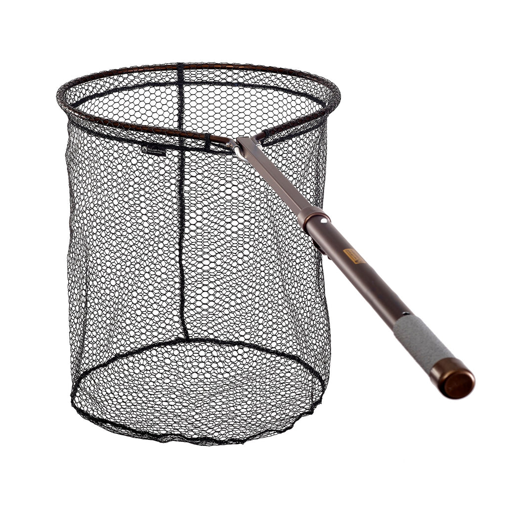 Mclean Angling #R120 Locking Telescopic Weigh Rubber Landing Net
