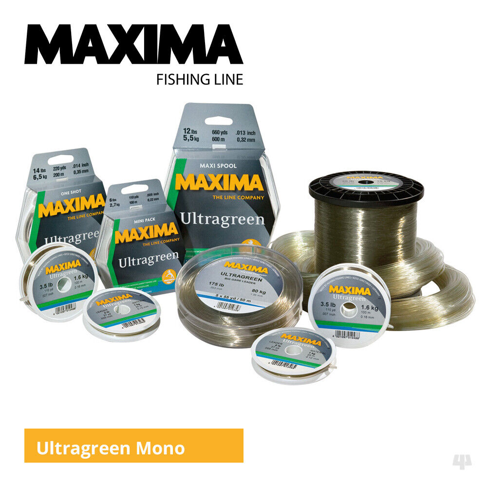 Maxima Ultragreen 50m Spools