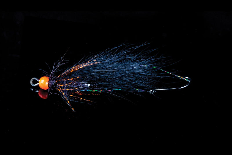 Angeli's Foxy Swinger Black/Orange Fishing Fly