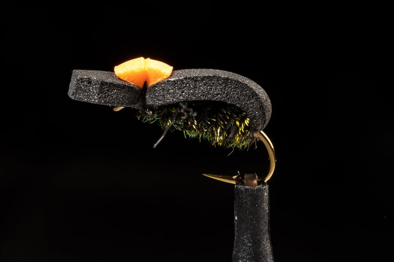 Black Foam Beetle Fishing Fly