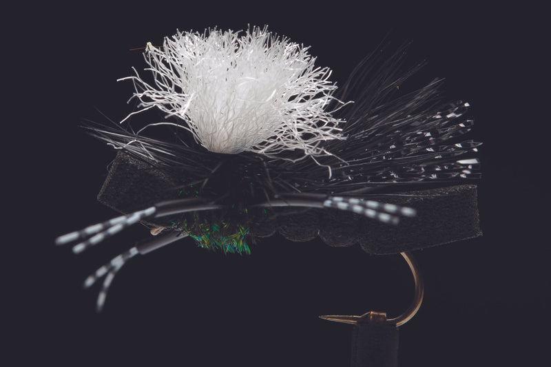 Swisher's Foam PMX Black Fishing Fly