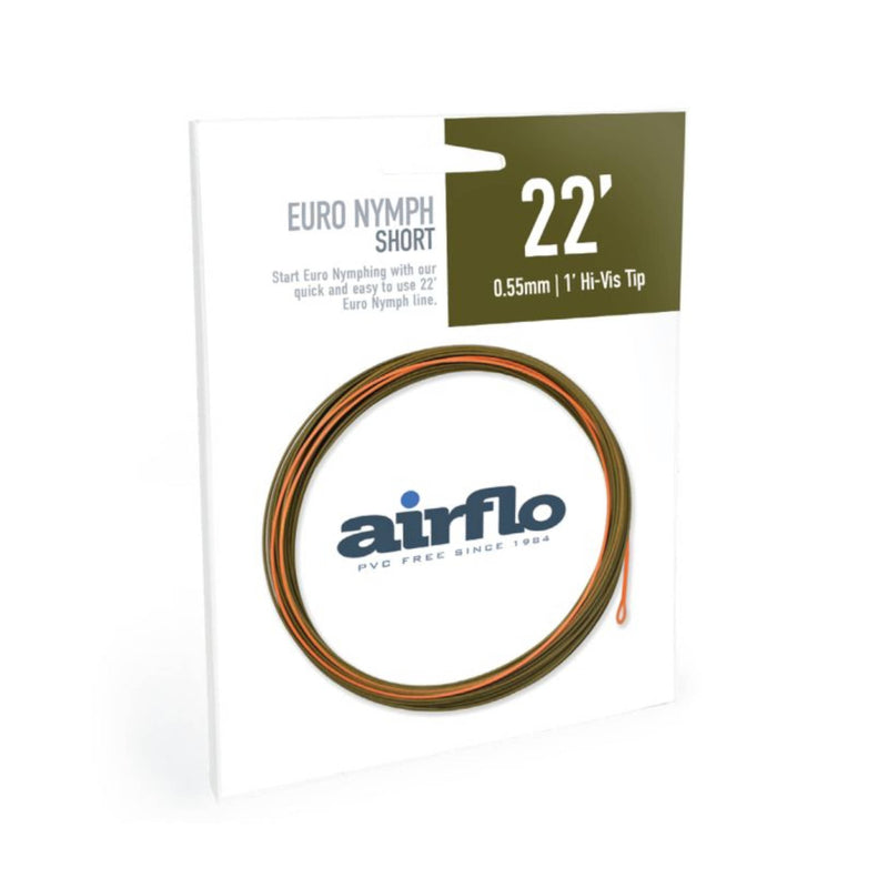 Airflo SLN Euro Nymph Short 22' Hi Vis Tip Fly Fishing Line