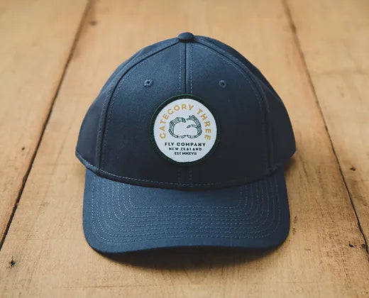 CATEGORY 3 BLUE LOGO HAT