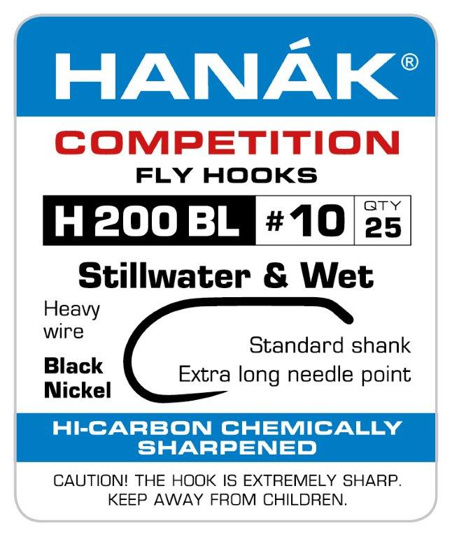 Hanak Barbless Stillwater & Wet Fly Hooks H 200 BL