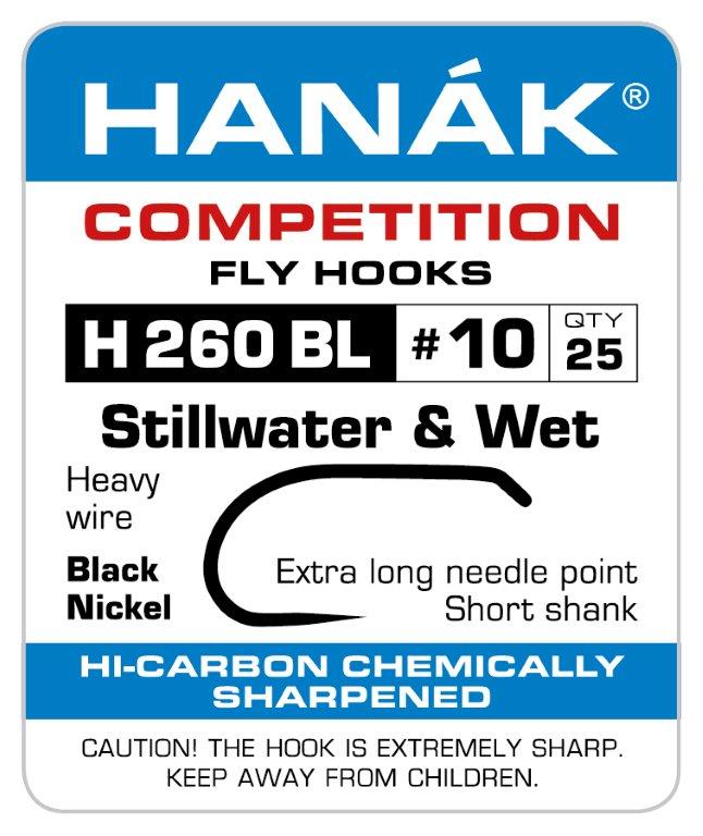 Hanak Barbless Stillwater & Wet Fly Hooks H 260 BL