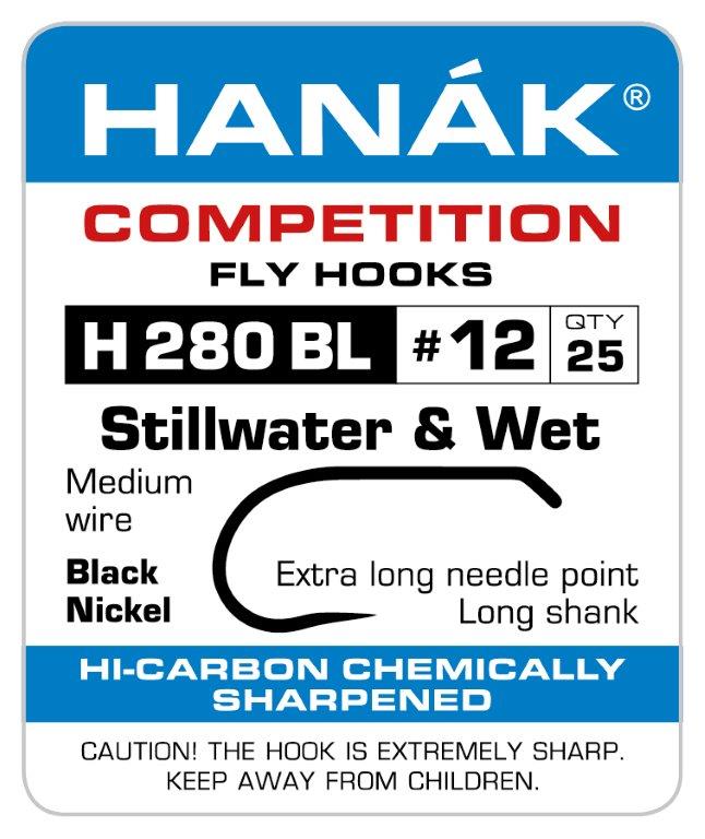 Hanak Barbless Stillwater & Wet Fly Hooks H 280 BL