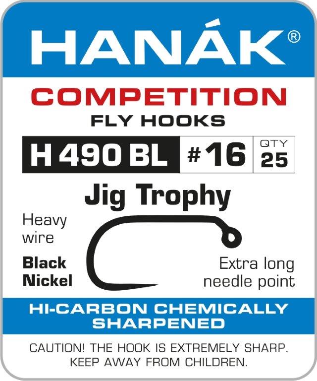 Hanak Barbless Super Czech Nymphing Fly Hooks H 490 BL
