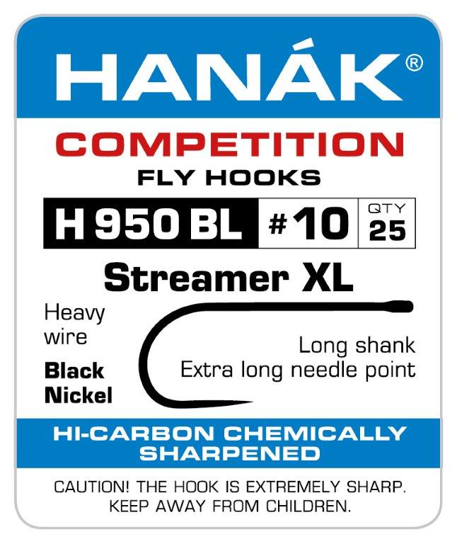 Hanak Barbless Streamer XL Fly Hooks H 950 BL