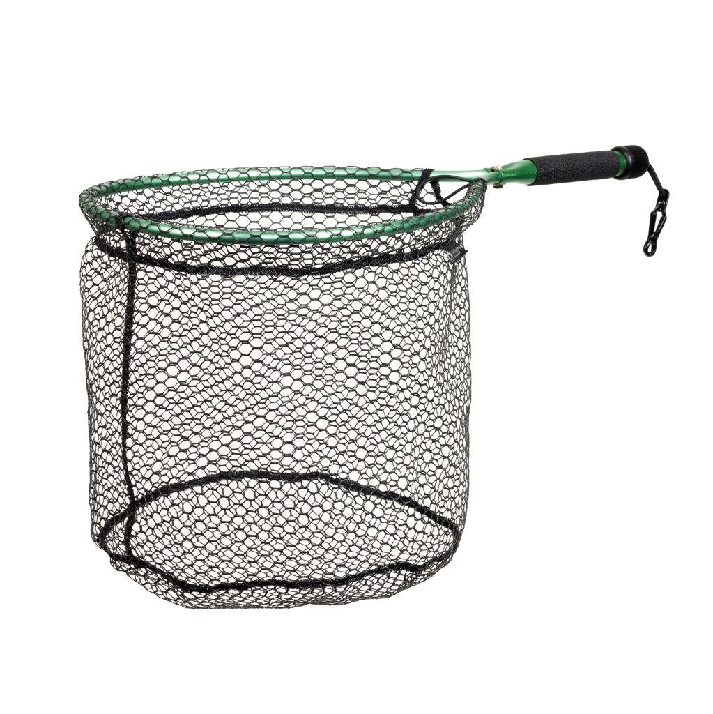 Mclean Angling #R111 Short Handle Weigh Rubber Landing Net