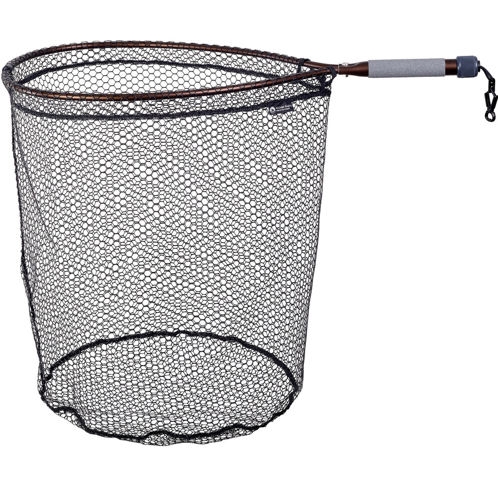 Mclean Angling #R111 Short Handle Weigh Rubber Landing Net