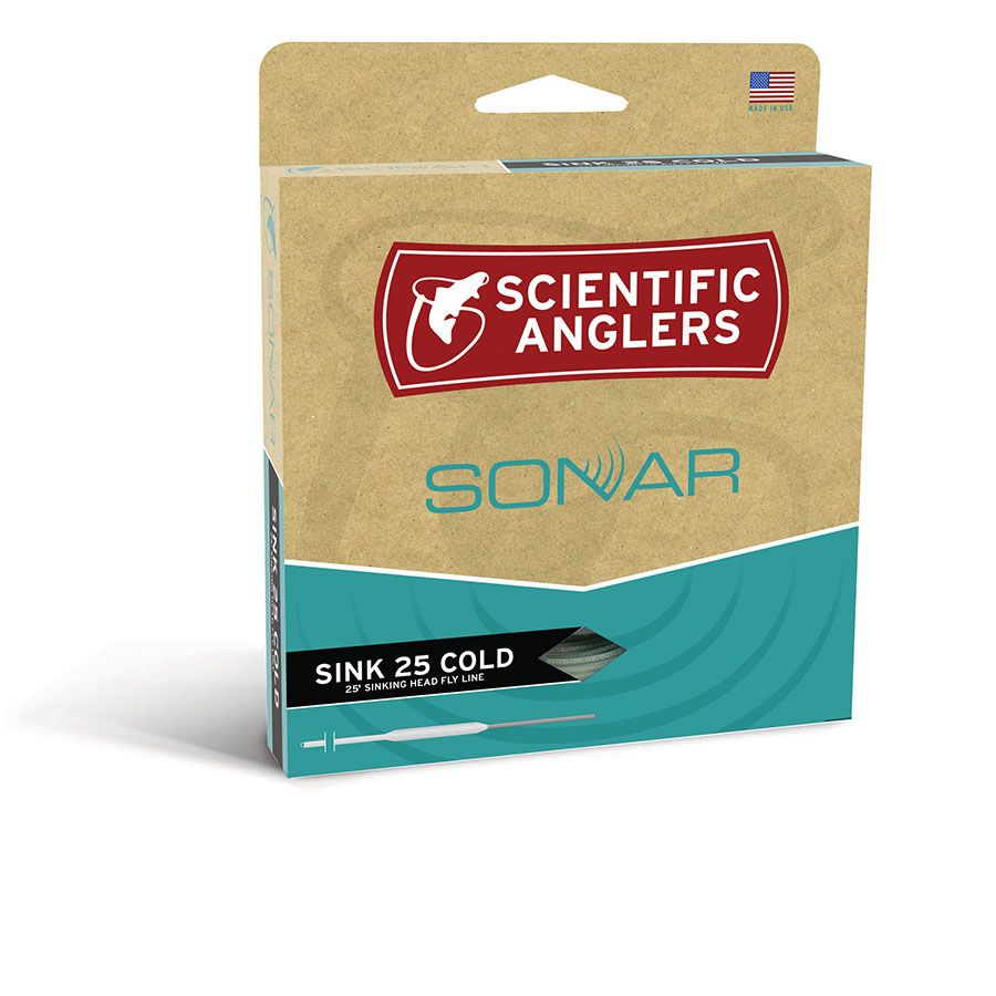 Scientific Anglers Sonar Sink 25 Cold Fly Fishing Sinking Head Line