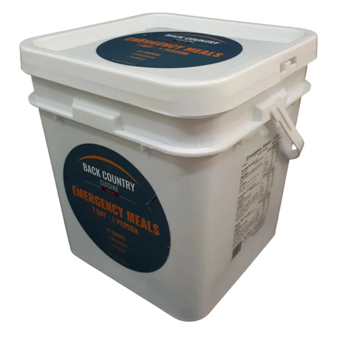 Back Country Cuisine 7 Day Emergency Bucket