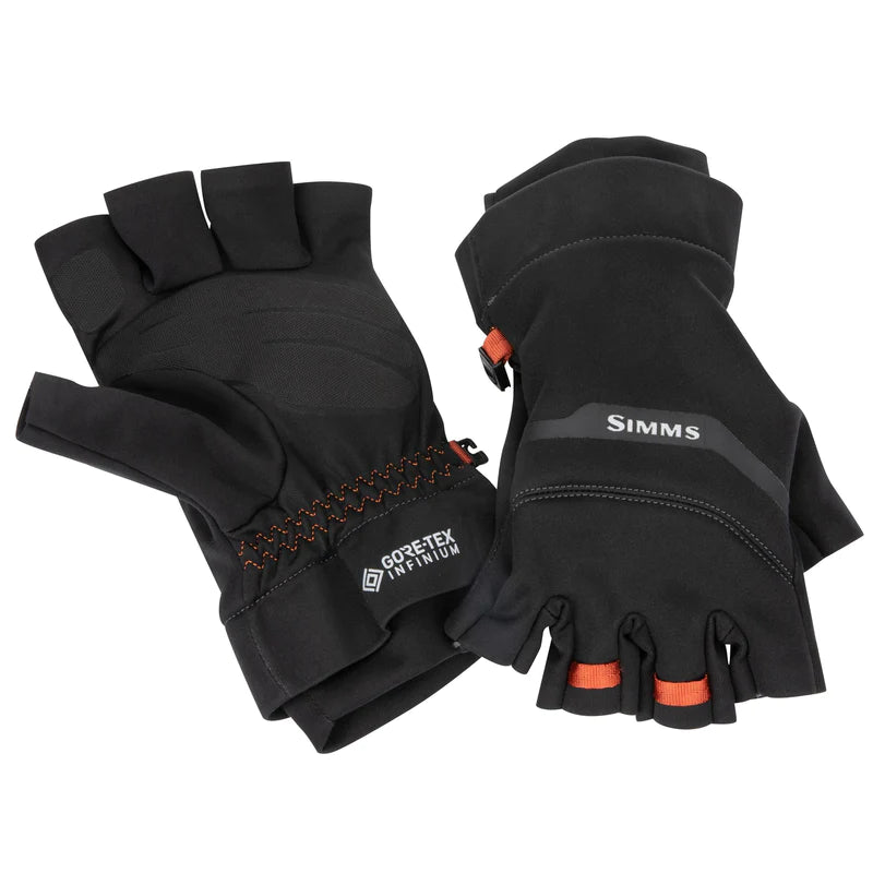 Simms Gore Infinium Half Finger Fly Fishing Glove