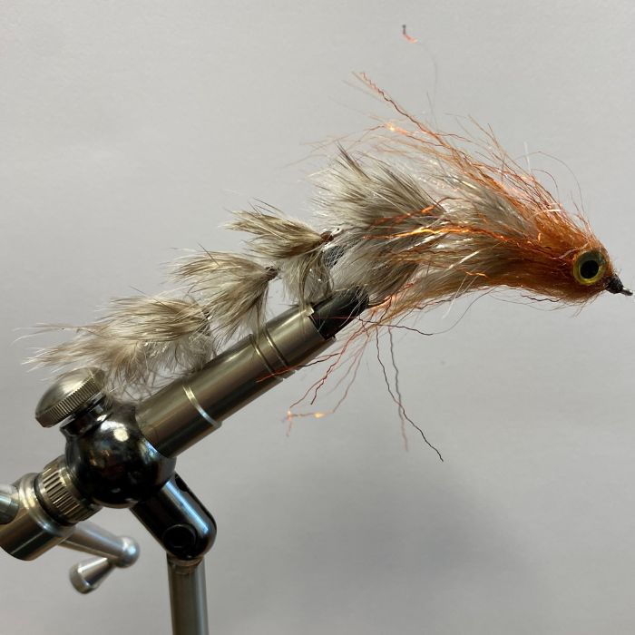 Creel Flies- Brown Sparkle/ Natural Game Changer