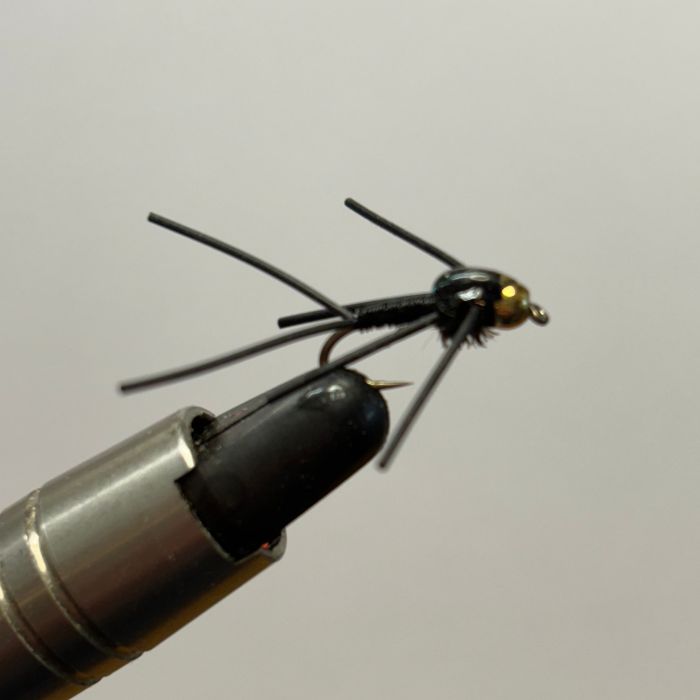 Creel Flies Rubber Leg Copper John Black Creel Tackle Shop