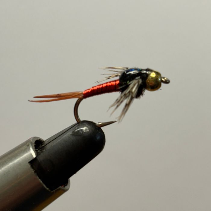 Creel Flies- Copper John Red (4.5mm Tungsten)