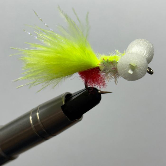 Creel Flies- Yellow/red booby