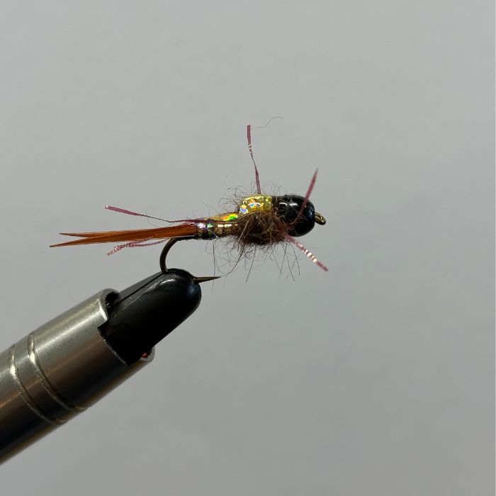 Pat Swift Flies- Epoxy Brown Stonefly.