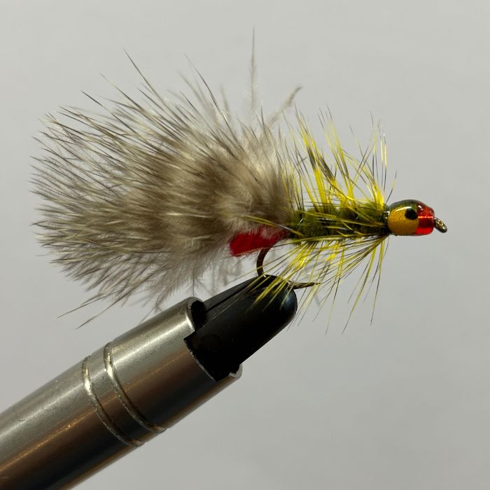 Pat Swift Flies- Olive/Natural wooly bugger