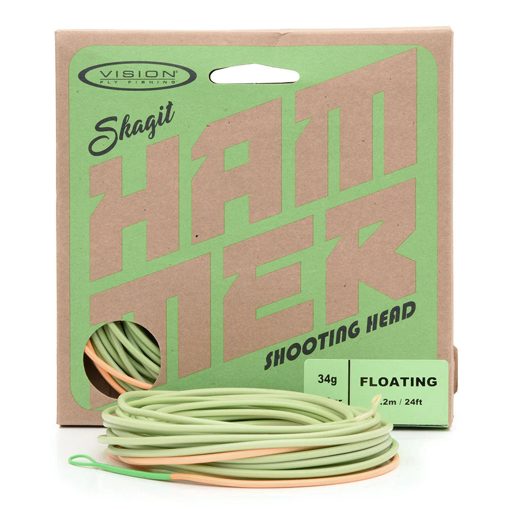 Vision Hammer Double Hand Shooting Head Fly Fishing Line