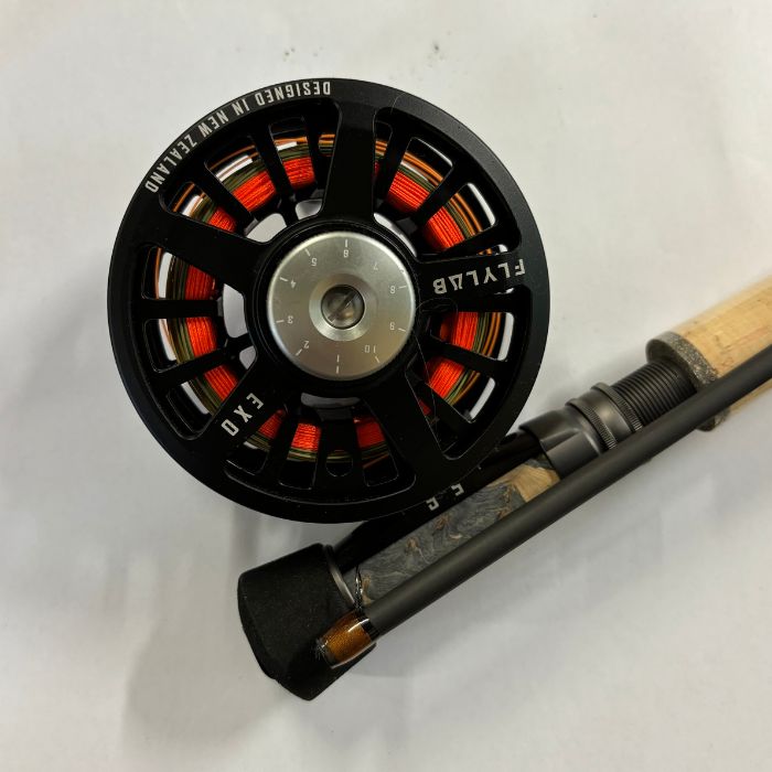 Primal Zen 10ft #4 4 pc Rod / Flylab Exo 5-6 Reel / Airflo SLN Euro Nymph Fly Line Fly Fishing Set