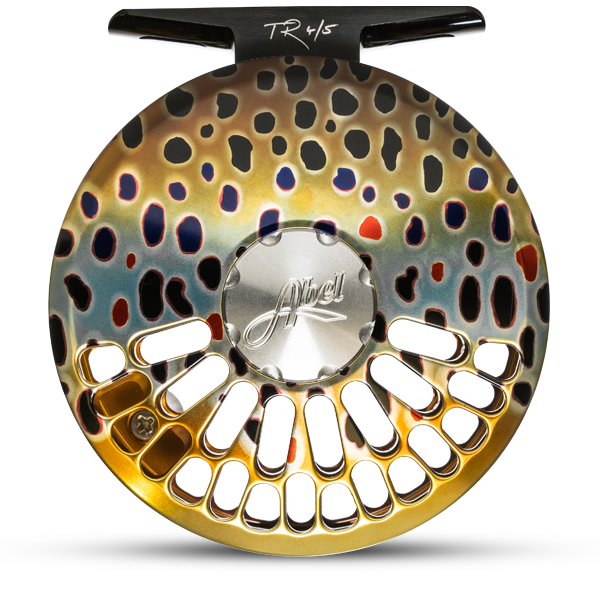 Abel TR Native Brown Trout Finish Fly Fishing Reel