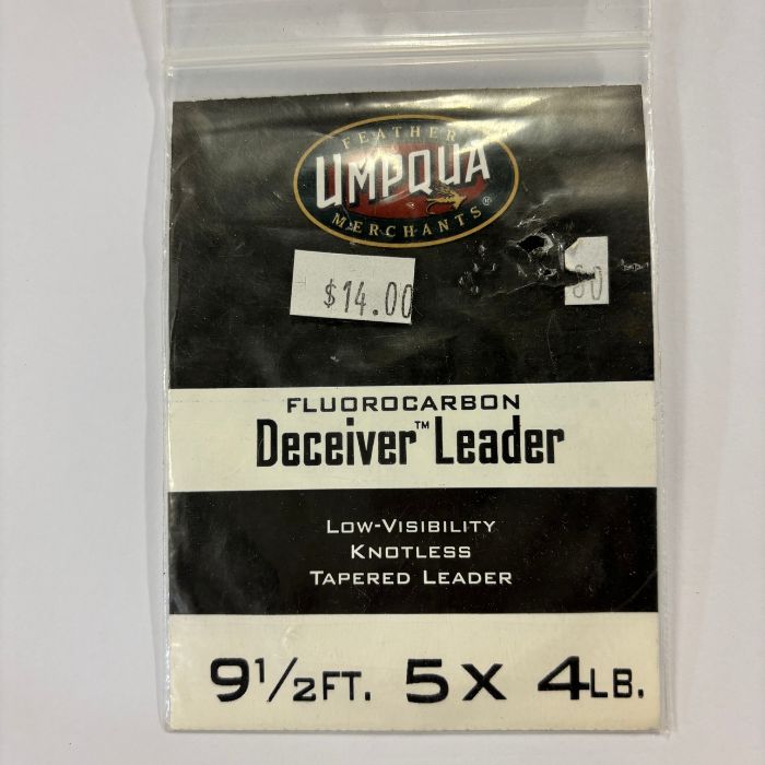 Umpqua Fluorocarbon Deceiver 9'6" Fly Fishing Leader