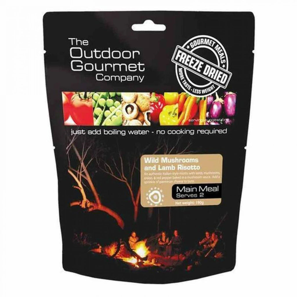 The Outdoor Gourmet Company Wild Mushroom and Lamb Risotto