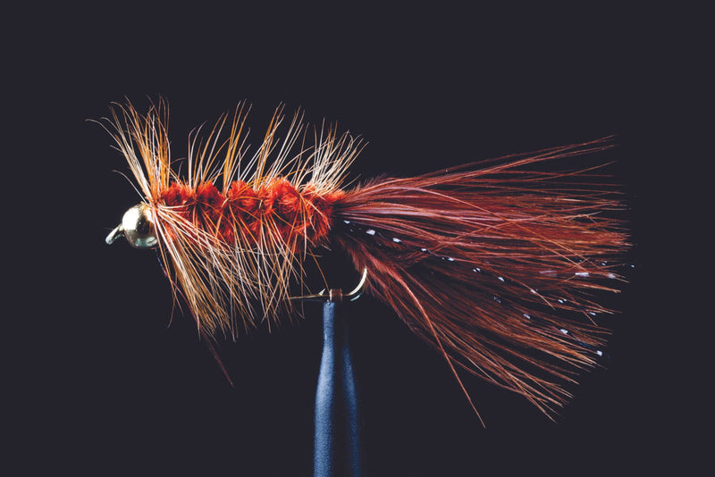 BH Woolly Bugger Brown Fishing Fly