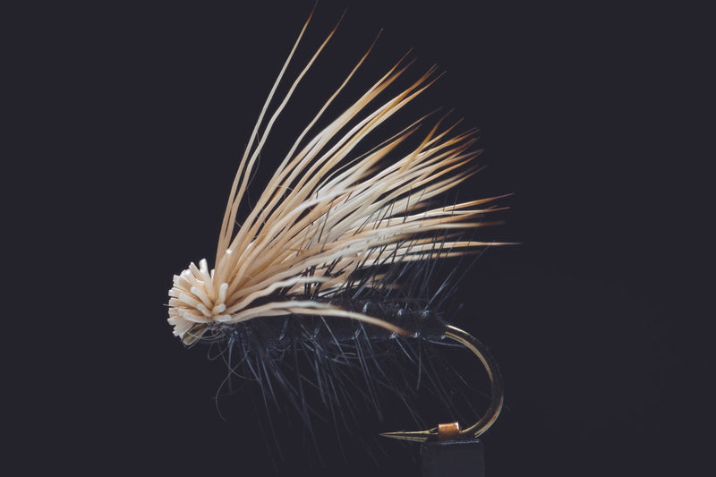 Elk Hair Caddis Black Fishing Fly | Manic Fly Collection