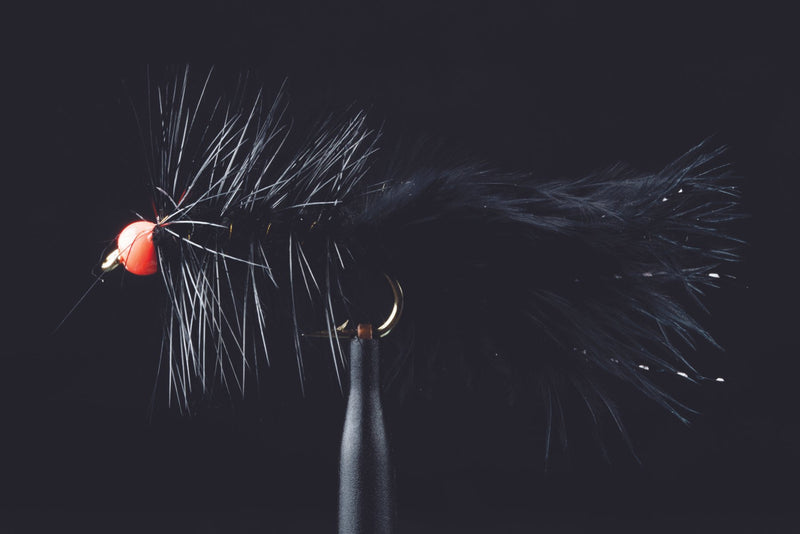 FOB Woolly Bugger Black Fishing Fly