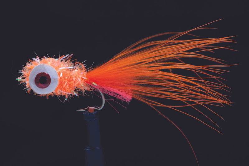 boobie fishing lure Little Boobie Orange Fishing Fly – Creel Tackle Shop