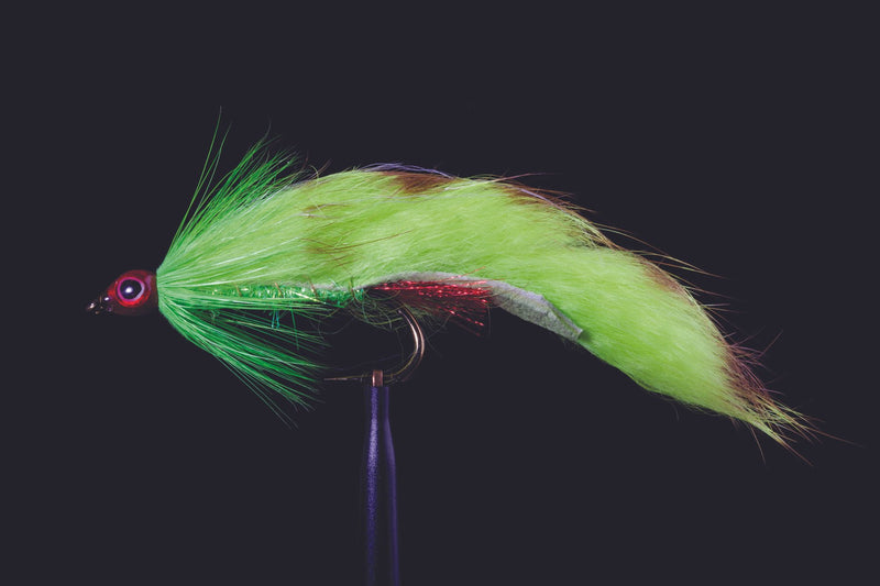 Mega Rabbit Chartreuse Fishing Fly