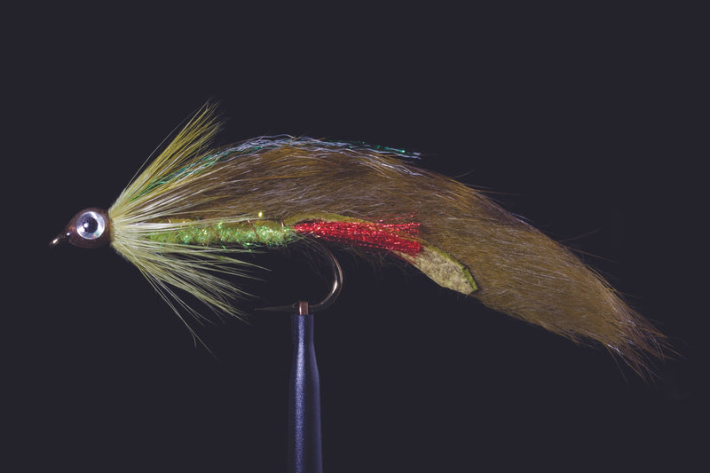 Mega Rabbit Olive Fishing Fly