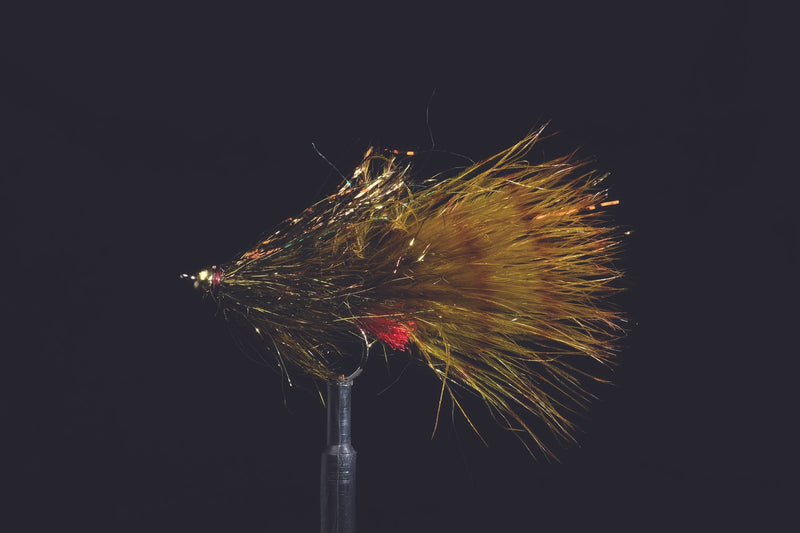 Keller's She Demon Bugger Olive Fishing Fly