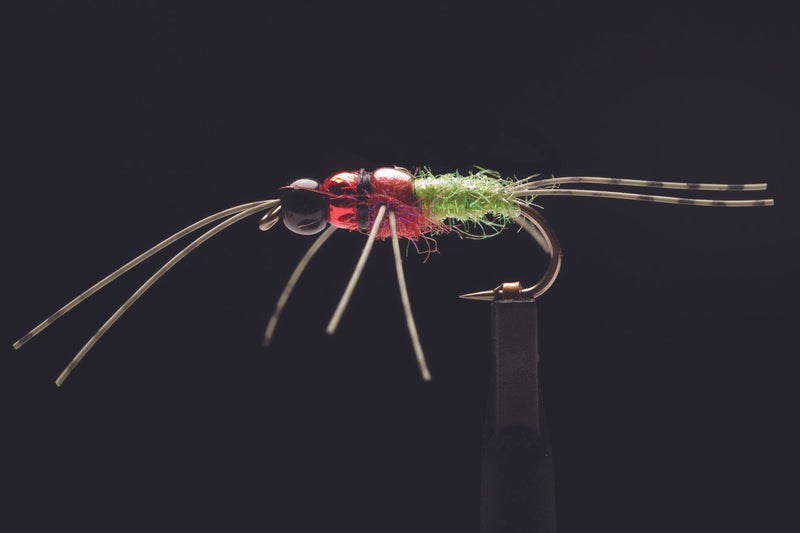 Simon's Uglies Green/Red Fishing Fly