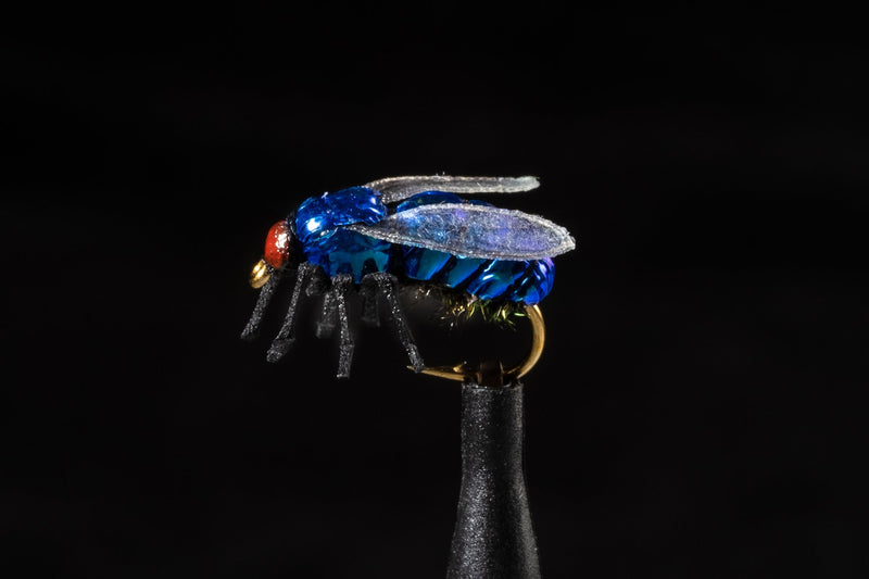 True House Fly Blue Fishing Fly