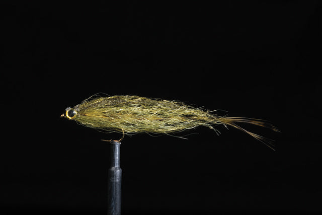 Rene's Skeletal Smelt Olive Fishing Fly